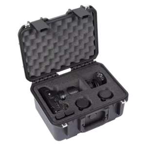 Precision cut foam insert for camera and lens storage