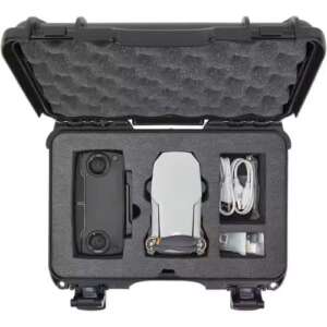 Custom foam insert for drone kit with accessories and cables