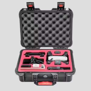 Protective foam insert for drone kit in rugged case