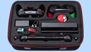 Custom foam insert for handheld gaming console and accessories