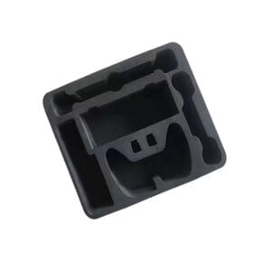 Precision cut foam insert tray for game console storage