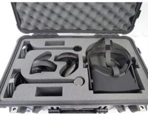 Foam insert for gaming headset and console equipment case