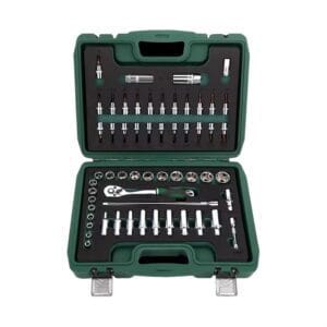 Foam insert for socket tool kit in carry case