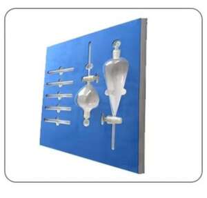Foam insert for medical glassware and lab equipment
