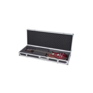 Slim custom foam instrument case with protective insert for musical gear